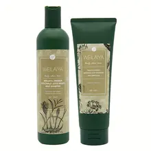 Bộ dầu gội xả gừng hà thủ ô Weilaiya dưỡng tóc đen mượt Hong Kong