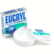 Bột làm trắng răng Eucryl Tooth Powder 50g của Anh