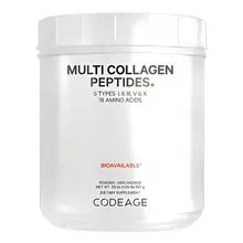 Bột uống Collagen Codeage Hydrolyzed Multi Collagen Peptides 564g Mỹ