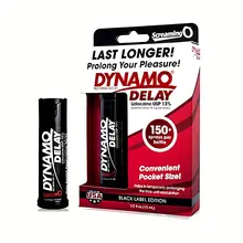 Dynamo Delay Black Label Edition Dynamo Hỗ trợ kéo dài thời gian cho nam giới 15ml Mỹ