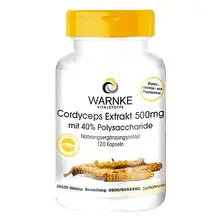 Viên Uống Đông Trùng Hạ Thảo Warnke Cordyceps – Warnke – Hỗ Trợ Tăng Cường Sức Khỏe & Bổ Sung Dưỡng Chất – Hộp 120 Viên Đức