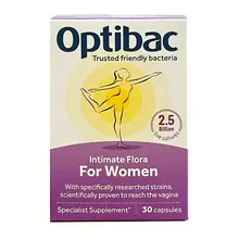 Men vi sinh Optibac Intimate Flora cho phụ nữ 30 viên Anh