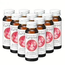 Nước uống hỗ trợ trắng da Shiseido Pure White dạng nước Nhật Bản hộp 10 lọ