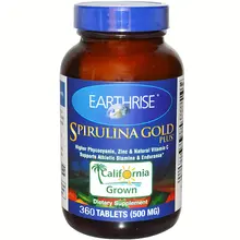 Tảo Mặt Trời Spirulina Gold Plus Earthrise Mỹ 360 Viên