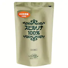 Tảo xoắn Spirulina Algae Nhật Bản 2400 viên dạng túi