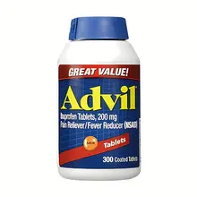 Viên Uống Advil Ibuprofen 200mg 300 Viên Mỹ