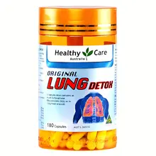 Viên Thải Độc Phổi Healthy Care Lung Detox 100 Viên Úc