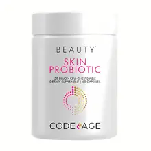 Codeage Skin Probiotic Beauty 60 Viên Codeage – Hỗ Trợ Chăm Sóc Da & Cân Bằng Hệ Vi Sinh – Hộp 60 Viên – Mỹ