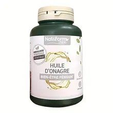 Viên Uống Tinh Dầu Hoa Anh Thảo Hữu Cơ Nat&Form Pháp 200 Viên