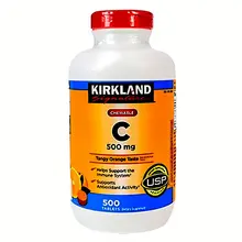 Kirkland Signature Vitamin C 500mg – Bổ Sung Vitamin C – Hộp 500 Viên – Mỹ