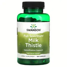 Viên Uống Milk Thistle Swanson 500mg 100 Viên Hỗ Trợ Gan Mỹ