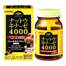 Viên uống hỗ trợ phòng đột quỵ Orihiro 4000FU 60 viên Nhật Bản