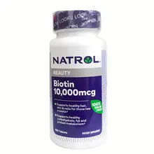 Viên Uống Natrol Biotin 10000mcg 100 Viên Mỹ