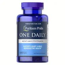 Viên uống vitamin tổng hợp cho nam Puritan’s Pride One Daily 100 viên Mỹ