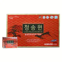 Viên Uống Tinh Dầu Thông Đỏ Samsung Pharm Cheong Song Won ng Cường Sức Đề Kháng 180 Viên Hàn Quốc