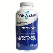 Vitamin One A Day Men’s 50+ 300 Viên Cho Nam Trên 50 Tuổi Mỹ