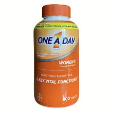 One A Day Women's Formula 300 Viên Bayer Bổ Sung Vitamin Tổng Hợp Cho Nữ Chai 300 Viên Mỹ