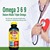 Nature Made Triple Omega 369 – Nature Made – Bổ sung Omega 3-6-9 hỗ trợ sức khỏe tim mạch – Hộp 180 viên – Mỹ 3
